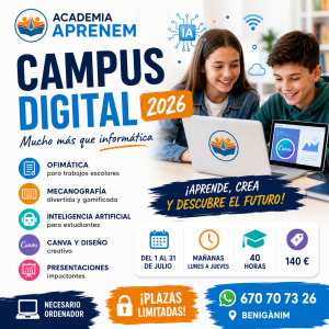 Campus Digital Academia Aprenem Informática